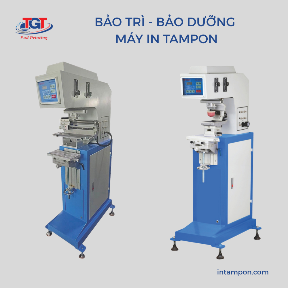 Bảo trì - bảo dưỡng máy in Tampon