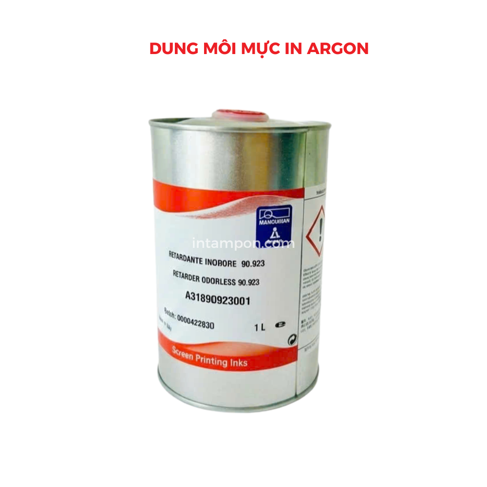 Dung môi mực in Argon
