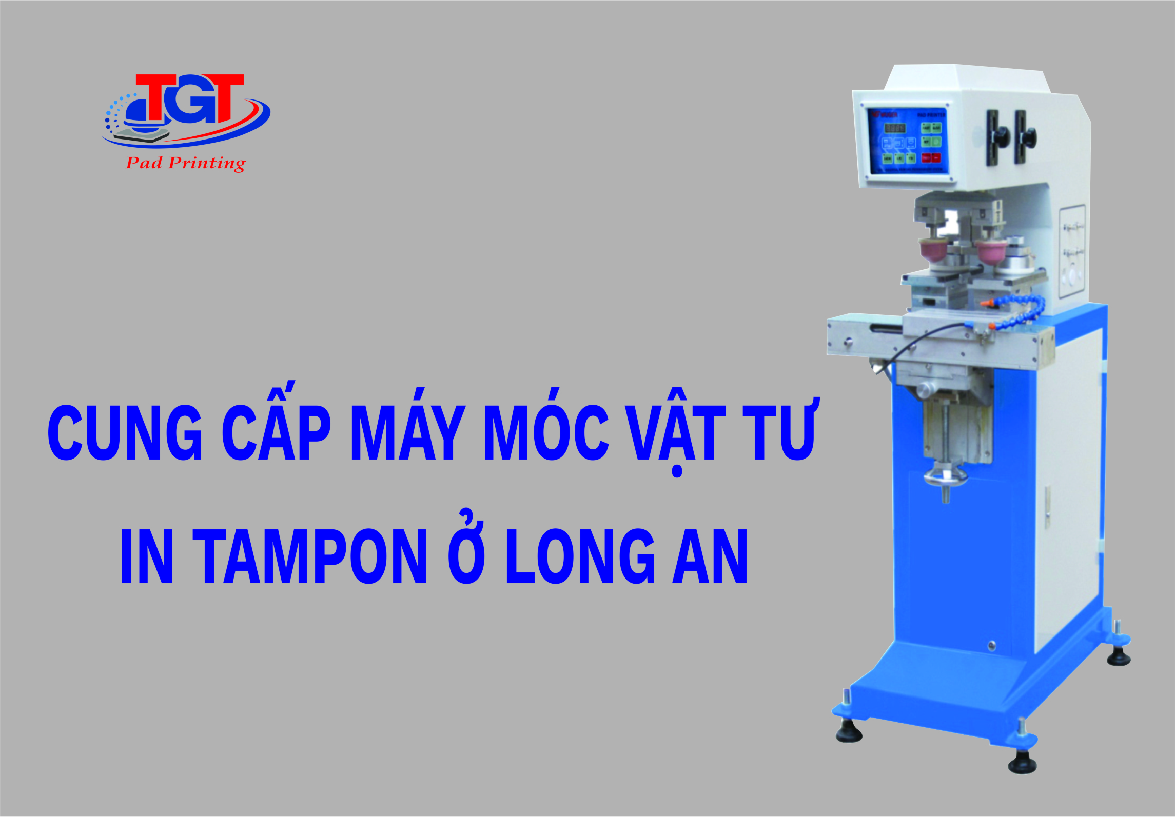Cung cấp máy móc vật tư in tampon ở Long An